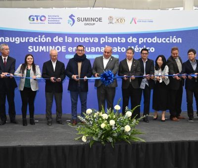 Inauguran nueva planta de Suminoe