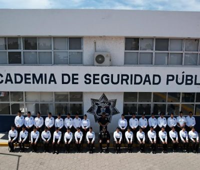 Concretan ocho academias de Policía y Tránsito Municipal