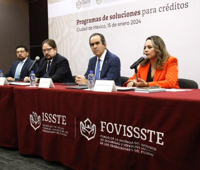 Presenta Fovissste programas de  soluciones para créditos