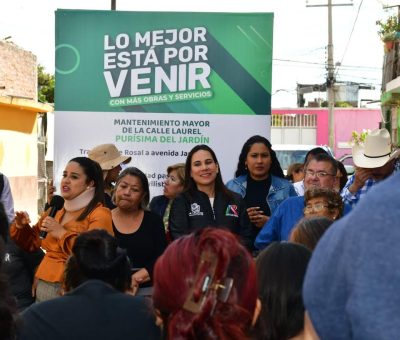 Mejoran vialidades con mantenimiento mayor