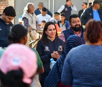 Atienden a habitantes de Zapote del Milagro