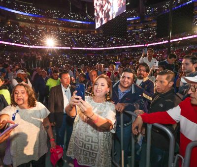 La esperanza ya es nuestra, ya cambió de manos,   ¡vamos a ganar, vamos a ganar!: Xóchitl Gálvez