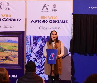 Inauguran Sala Antonio González