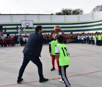 Inauguran oficialmente la jornada de Juegos Deportivos