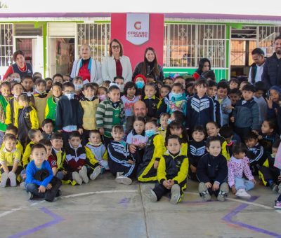 Rehabilitan Jardín de Niños Miguel Hidalgo y Costilla