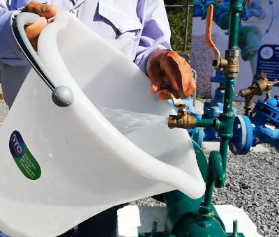 Consolidan sistema de agua potable en comunidad del municipio de Doctor Mora