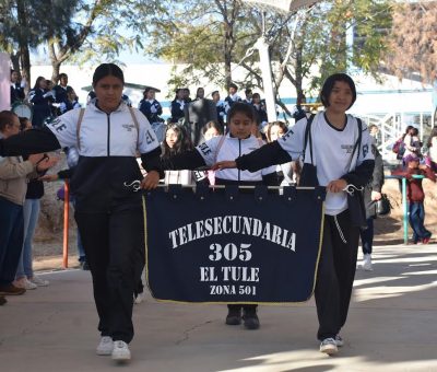 Zona 501 de Telesecundarias lleva a cabo Jornada Deportiva