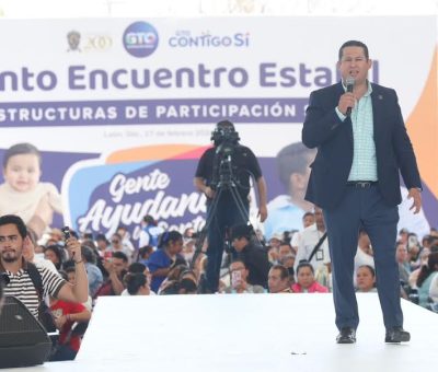 Reconoce Gobernador la labor organizada de la sociedad guanajuatense