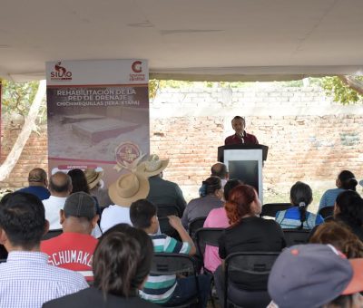 ¡Más obras para las comunidades de Silao! Se inauguró la ampliación de la red de drenaje sanitario de la comunidad de Chichimequillas.