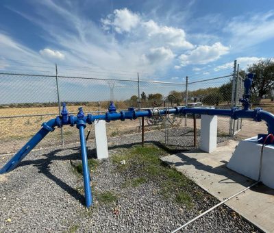 Avanzan obras de agua potable en Apaseo el Alto