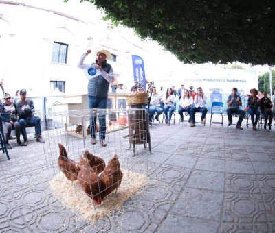 SDAyR impulsa la economía de las familias en Tarimoro