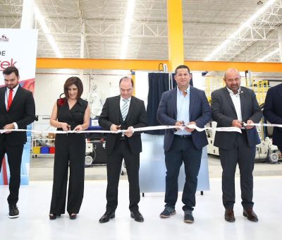 Inaugura Gobernador empresa mexicana fabricante de componentes automotrices