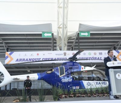 El Gobernador del Estado, Diego Sinhue Rodríguez Vallejo, encabezó el arranque del Operativo San Cristóbal 2024