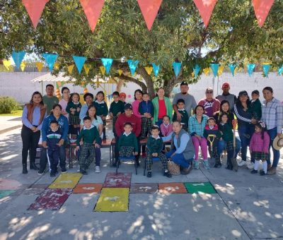 Arborizan Jardín de Niños en Estación Joaquín