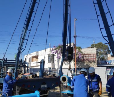 Repara JUMAPA equipo electromecánico del pozo Galaxias