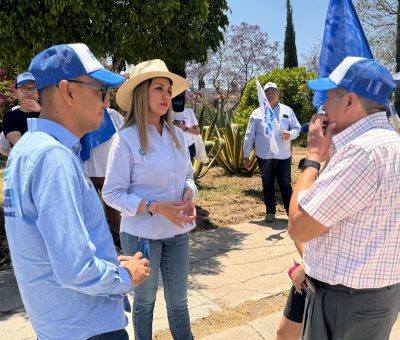 Tiene Melanie el apoyo de Norias, La Hacienda y Valle de San José 