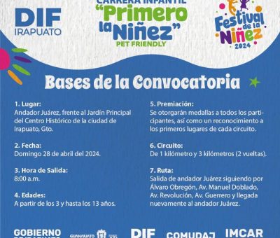 Carrera Infantil «Primero la Niñez» Pet Friendly