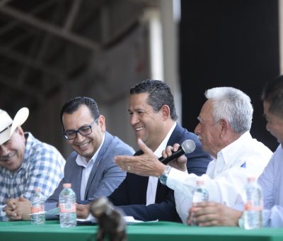 El Gobernador del Estado, Diego Sinhue Rodríguez Vallejo, asistió a la Asamblea General Ordinaria Anual del Distrito de Riego 011 Alto Río Lerma