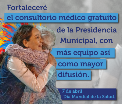 En el Día Mundial de la Salud Samantha Smith anuncia mejoras al Consultorio Médico Gratuito municipal