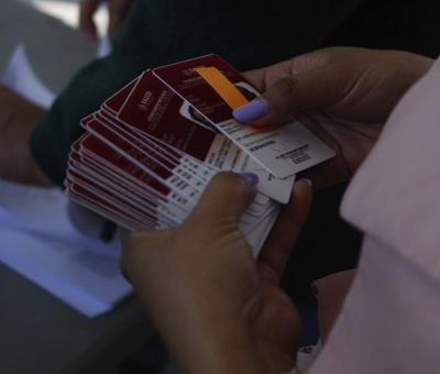 Se entregan credenciales para personas con discapacidad y aparatos ortopédicos