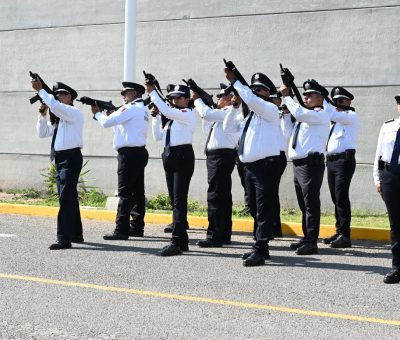 Realizan homenaje póstumo a Joel, Policía Muncipal