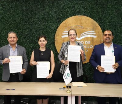 Firman convenio de colaboración el Clúster Automotriz de Guanajuato y CONALEP Guanajuato
