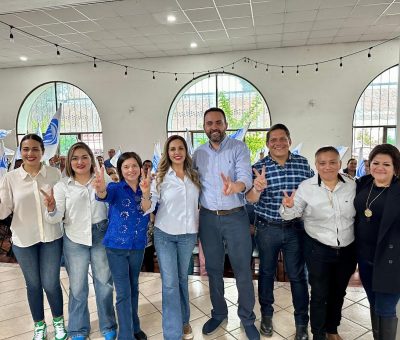 Reconoce Aldo Márquez a Melanie como una gran representante de Acción Nacional 