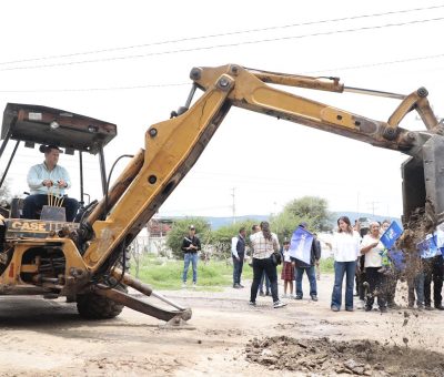 Mejoran vialidades en Purísima del Rincón