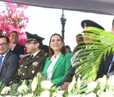 Celebran 114 años de la Revolución Mexicana