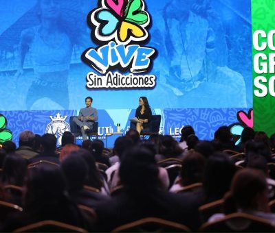 Se presenta el mexicano Donovan Carrillo, patinador artístico olímpico en Congreso Internacional Vive sin Adicciones 2024