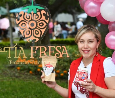 Todo listo para el Festival de la Fresa