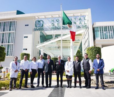 Participa Secretario General del IMSS en reuniones de trabajo en León, Guanajuato