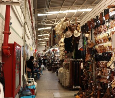 Mejoran Mercado Hidalgo con iluminación