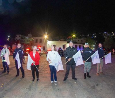 Samantha Smith da el banderazo de inicio al Operativo Guadalupe-Reyes en la Capital