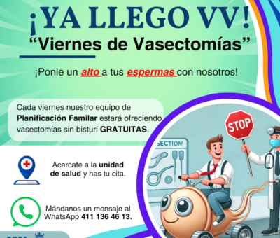 SSG lanza viernes de vasectomías en Jaral del Progreso