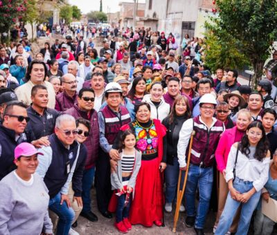 Arranca construcción de calle Toronja en la colonia Del Bosque 3ª Sección