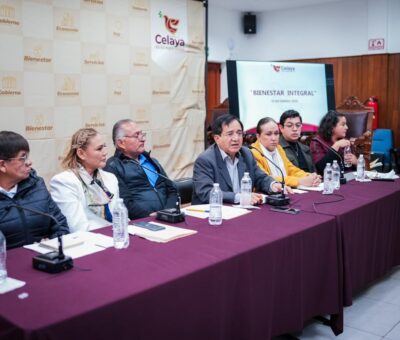 INFORMAN AVANCES EN BIENESTAR INTEGRAL PARA LOS CELAYENSES