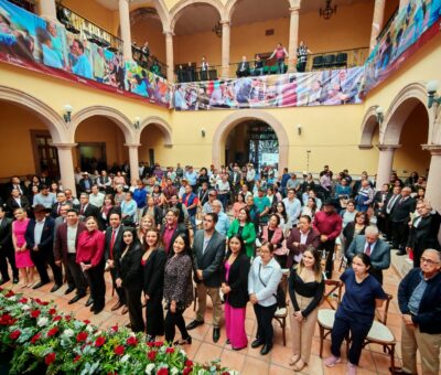 El Presidente Municipal Daniel Sámano presenta informe de 100 días de gobierno