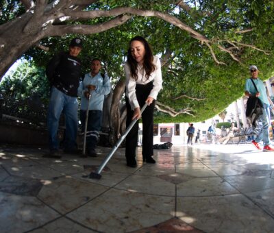 Samantha Smith impulsa ‘Guanajuato Brilla’ para mantener limpia la ciudad
