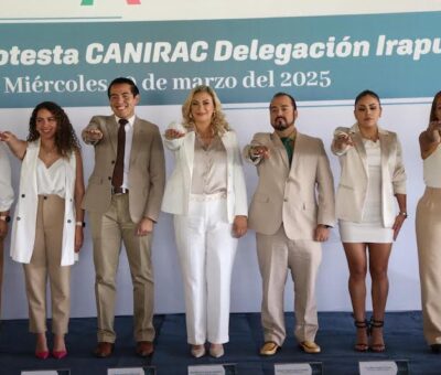 Toma protesta nuevo Consejo Directivo de CANIRAC Irapuato