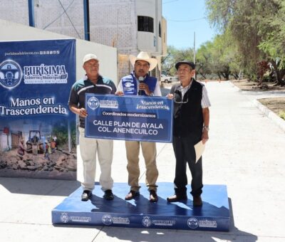 Purísima del Rincón, asegura el desarrollo de cada colonia y comunidades