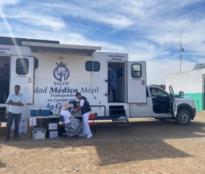 La salud llega hasta las comunidades más alejadas con consultorios ambulantes