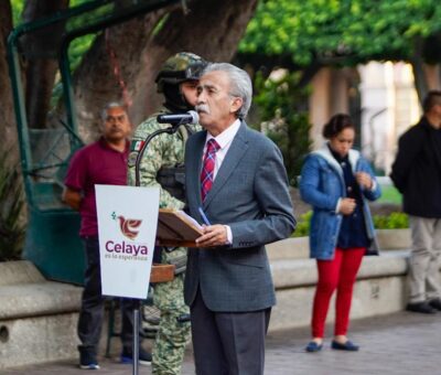 CONMEMORAN 87 ANIVERSARIO DE LA EXPROPIACIÓN PETROLERA, EN CELAYA