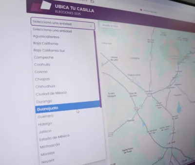 Invita INE Guanajuato a consultar la plataforma Ubica tu casilla para las elecciones del Poder Judicial de la Federación
