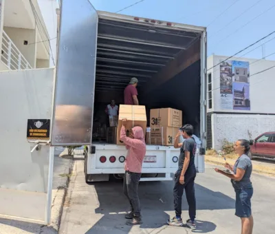 Recibe INE Guanajuato material y documentación electoral para la elección del 1 de junio