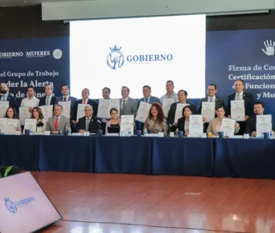 Impulsa gobierno de la gente certificación del funcionariado estatal y municipal para combatir violencia de género