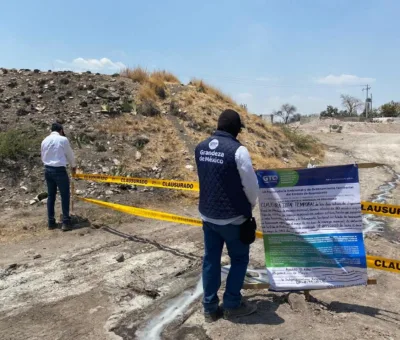 Clausuran 2 sitios de disposición final de Apaseo el Alto