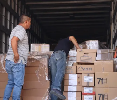 Recibe INE Guanajuato boletas para la elección judicial del 1 de junio