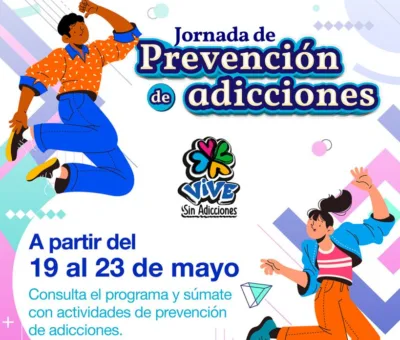 Inicia Jornada de Prevención de Adicciones