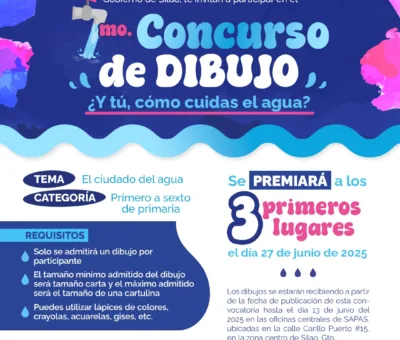 Concurso infantil de dibujo sobre cuidado y consumo responsable del agua